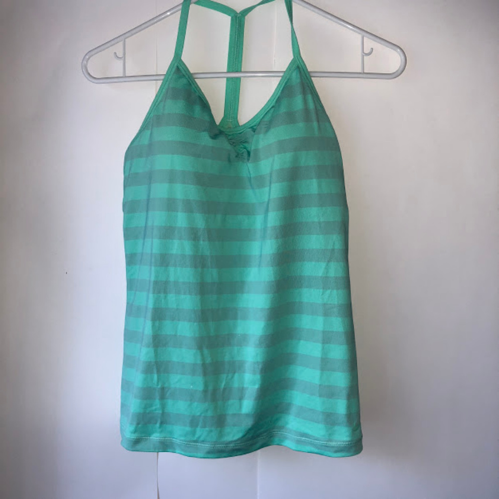🔥Nike Dri-Fit M Athletic Top Cami Turquoise Grey